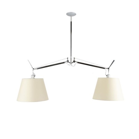 Artemide Tolomeo Basculante Pergamena Lampada a Sospensione