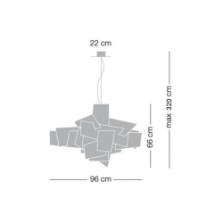 Foscarini Big Bang LED Lampada a Sospensione