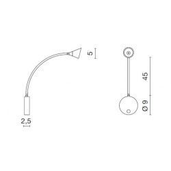 Kalla Wall lamp