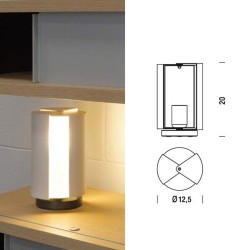 Pivotante à poser table lamp