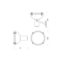 Projecteur 365 wall lamp