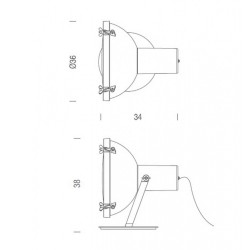 Projecteur 365 floor lamp