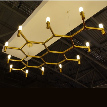 Nemo Crown Plana Mega Lampada a Sospensione