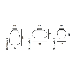 Foscarini Rituals Lampada da Soffitto