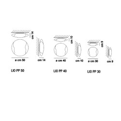 Lio Wall/Ceiling lamp | ProfessioneLuce