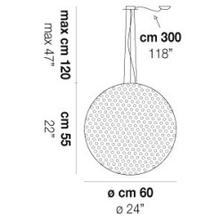 Rina Suspension lamp | ProfessioneLuce