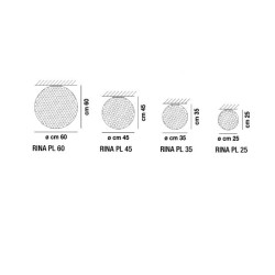 Rina Ceiling lamp | ProfessioneLuce