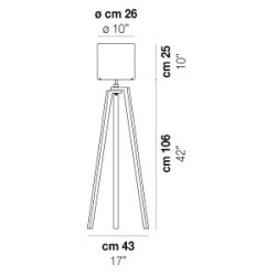 Trepai Floor lamp | ProfessioneLuce