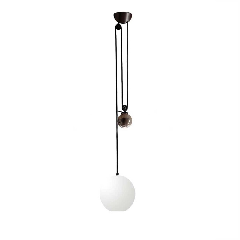 Artemide Aggregato Saliscendi Sfera Lampada a Sospensione Artemide Aggregato Saliscendi Sfera Lampada a Sospensione
