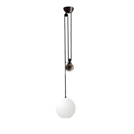 Artemide Aggregato Saliscendi Sfera Lampada a Sospensione