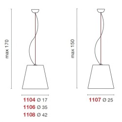 Liolà Suspension lamp