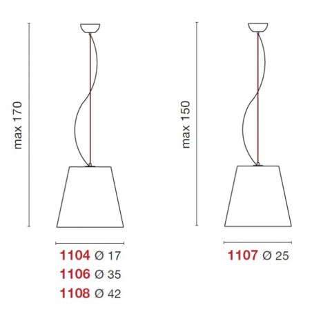 Liolà Suspension lamp