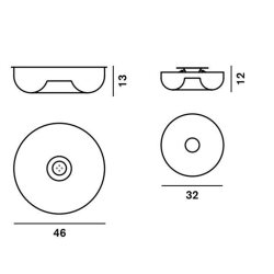 Foscarini Circus Lampada da Parete/Soffitto