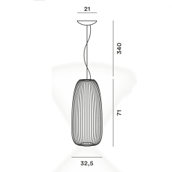 Foscarini Spokes 1 Lampada a Sospensione