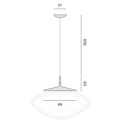 Foscarini Aplomb Large Lampada a Sospensione