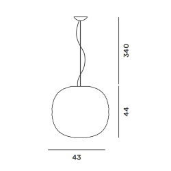Foscarini Gem Lampada a Sospensione