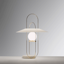 Fontana Arte Setareh Glass Lampada da Tavolo