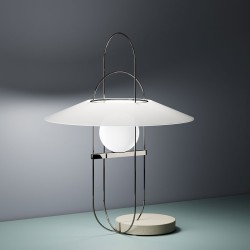 Fontana Arte Setareh Glass Lampada da Tavolo