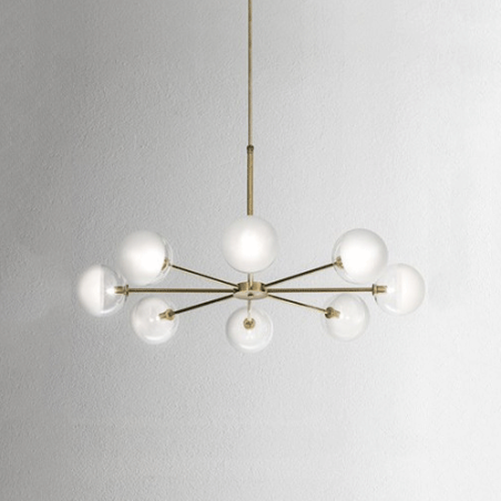 Il Fanale Molecola 8 Luci Lampada a Sospensione