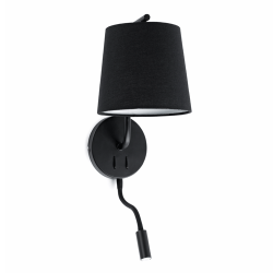 Faro Berni Lampada da Parete con Lettore Led
