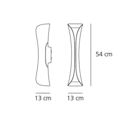 Artemide Cadmo LED Lampada da Parete