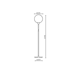 Castore floor lamp_C_Esclusa_Lampadina/e_NON_inclusa/e_Not_Included