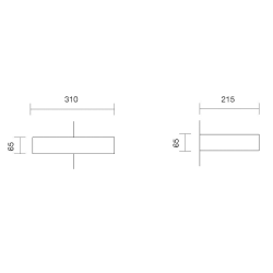 Belfiore 8056 Lampada da Parete
