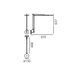 Demetra wall lamp