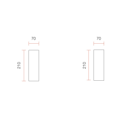 Belfiore 8418 Lampada da Parete