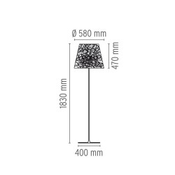 Flos Ktribe F3 Lampada da Terra per Esterno