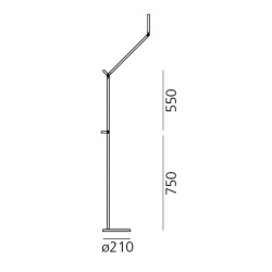 Artemide Demetra Lampada da Terra