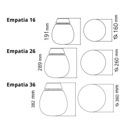 Artemide Empatia Lampada da Parete/Soffitto