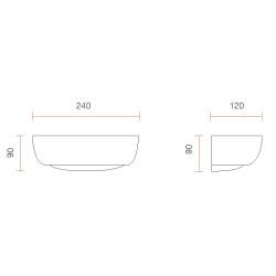 Belfiore 8215 Lampada da Parete