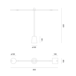 Artemide Equilibrist Lampada da Tavolo