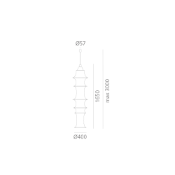 Falkland Suspension lamp