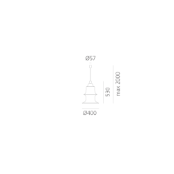 Falkland 53 Suspension lamp