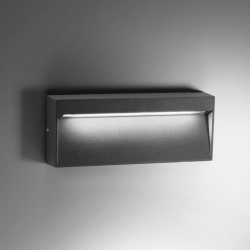 Ailati Bottom Lampada da Parete Rettangolare IP54