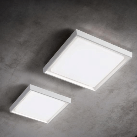 Ailati Alu Quadrata Lampada da Parete/Soffitto IP54