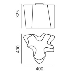 Logico single ceiling lamp- _C_Esclusa_Lampadina/e_NON_inclusa/e_Not_Included