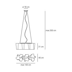 Logico triple Linear suspension lamp_C_Esclusa_Lampadina/e_NON_inclusa/e_Not_Included