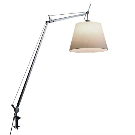 Artemide Tolomeo Mega LED Dimmer Pergamena Lampada da Tavolo