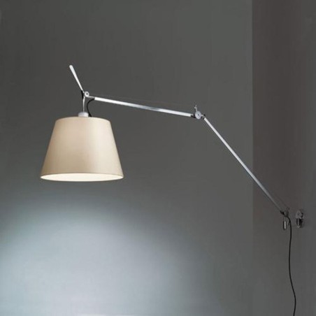 Tolomeo Mega Wall lamp Parchment, with dimmer
