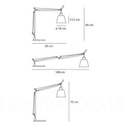 Tolomeo Swing Table Lamp