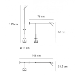 Artemide Tizio Led Lampada da Tavolo