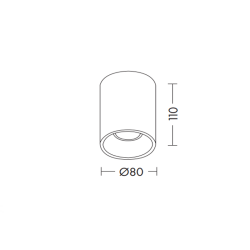 Argo Round Ceiling Lamp | ProfessioneLuce