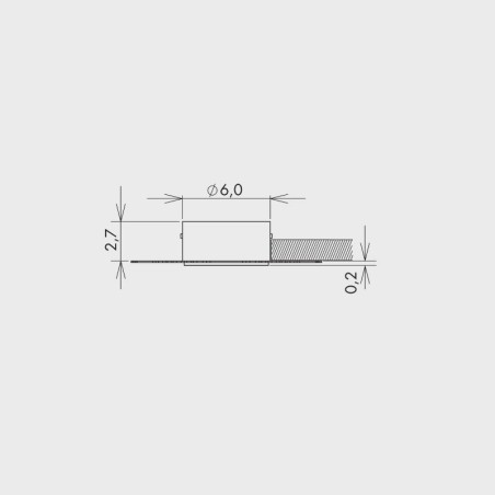 Cassaforma per Cartongesso Tripla in Linea