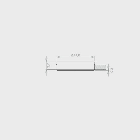 Cassaforma per Cartongesso Tripla in Linea