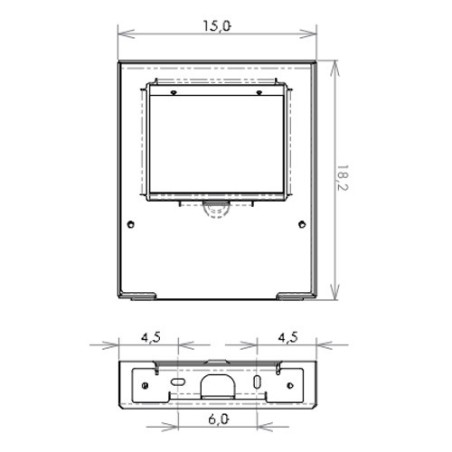 Oty Light e-Pad 15 LED Lampada da Parete