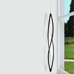 In the wind vertical suspension lamp