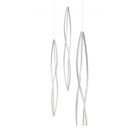 In the wind vertical suspension lamp